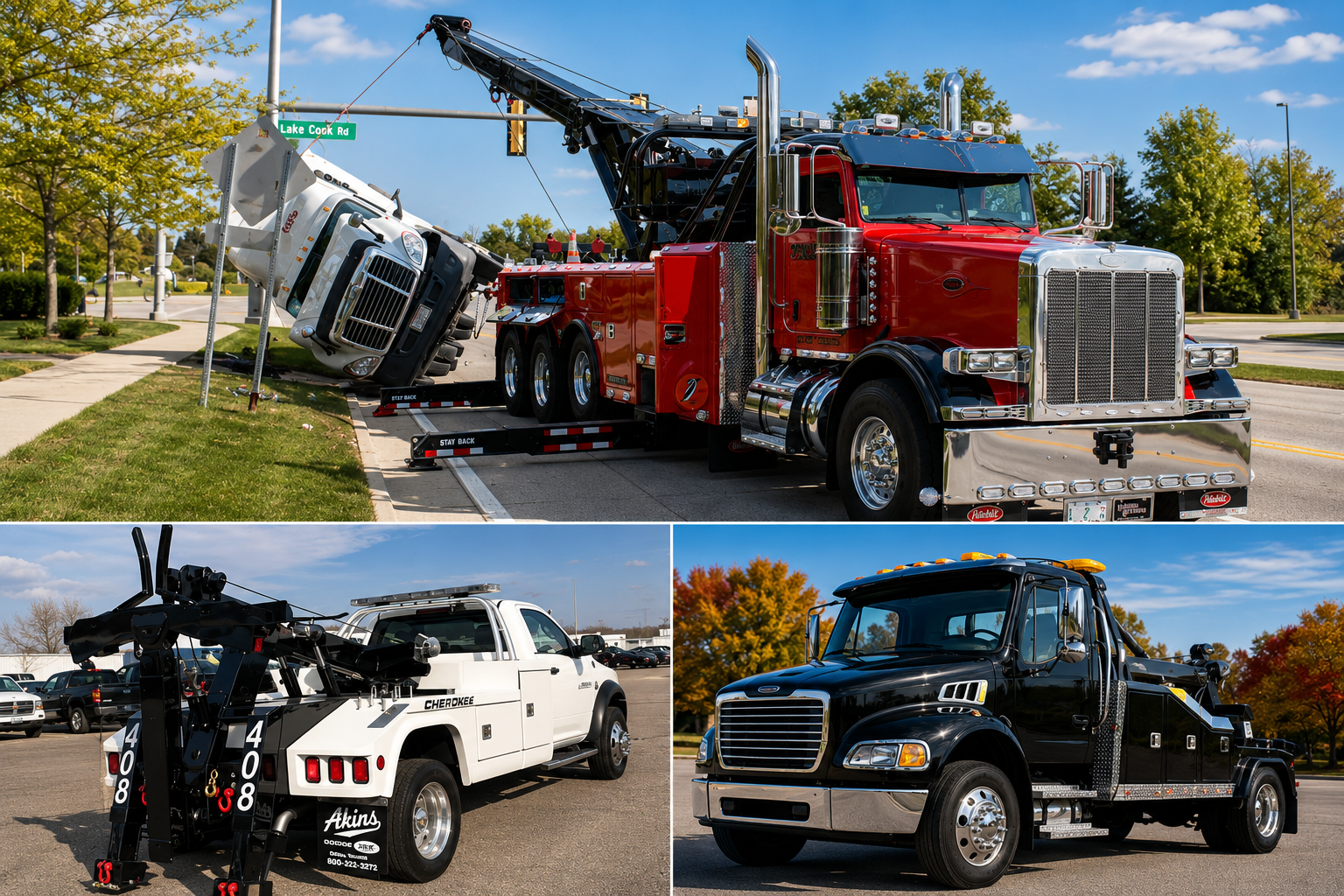Tow trucks and recovery vehicles